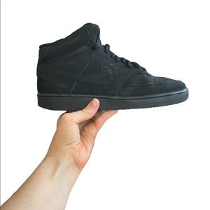 Nike Court Vision Mid Triple Black